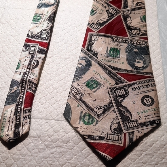 Men's Money Tie - Picture 1 of 4